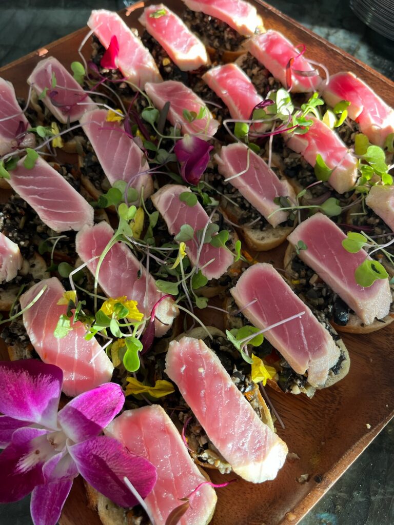 Seared Ahi Tuna with Olive Tapenade